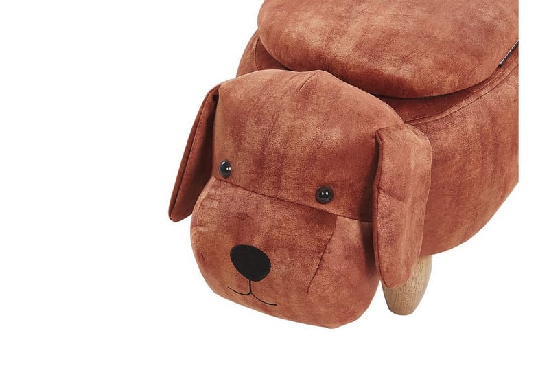 Doggy Ottoman med Opbevaring - Brun - Møbler - Stole & lænestole - Taburet & skammel - Ottoman