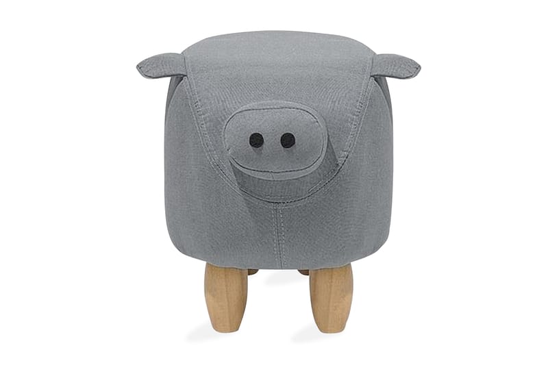 Piggy puf 50 cm - Grå - Ottoman