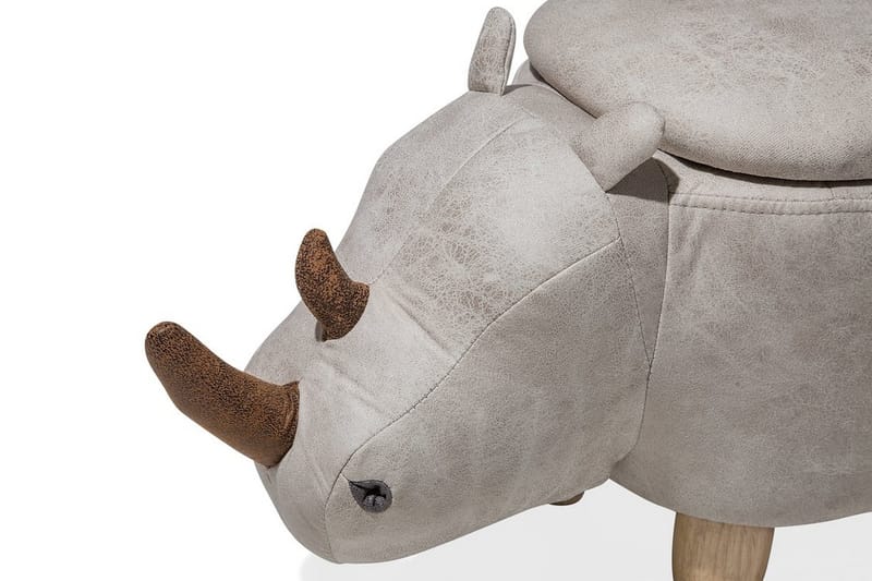 Rhino siddepuf 60 cm - Grå - Møbler - Stole & lænestole - Taburet & skammel - Ottoman