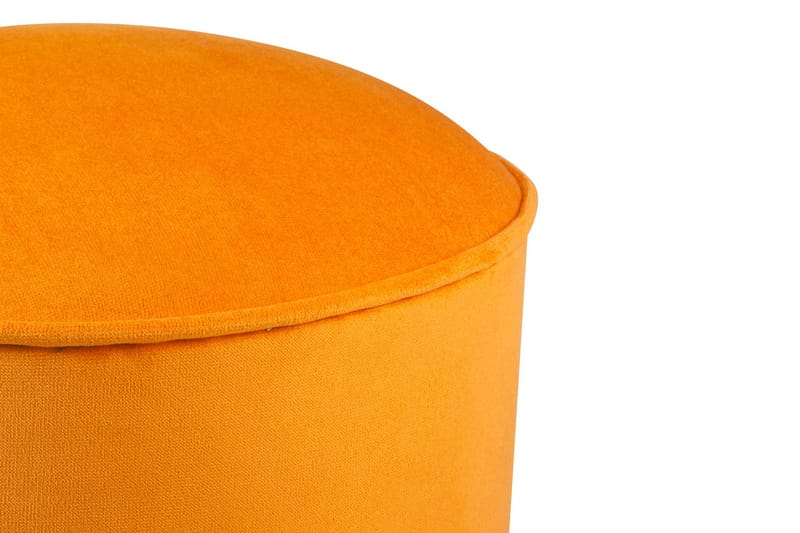 Phyllisann Fodskammel - Orange - Puf