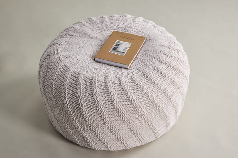 Ted Ottoman - Cream - Møbler - Stole & lænestole - Taburet & skammel - Ottoman