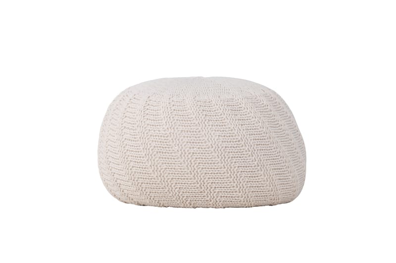 Ted Ottoman - Cream - Møbler - Stole & lænestole - Taburet & skammel - Ottoman