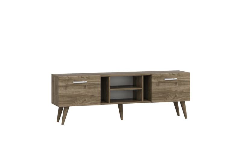 Rudy TV-benk 180x29,6 cm Brun - Hanah Home - Møbler - TV borde & mediemøbler - TV-borde