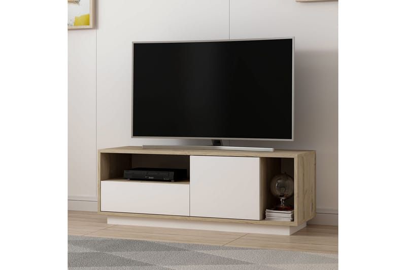 Adesis Tv-bänk 120 cm - Hvid - Møbler - TV borde & mediemøbler - TV-borde