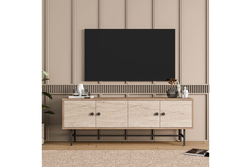 Almasi Tv-bænk 150 cm - Eg - Møbler - TV borde & mediemøbler - TV-borde