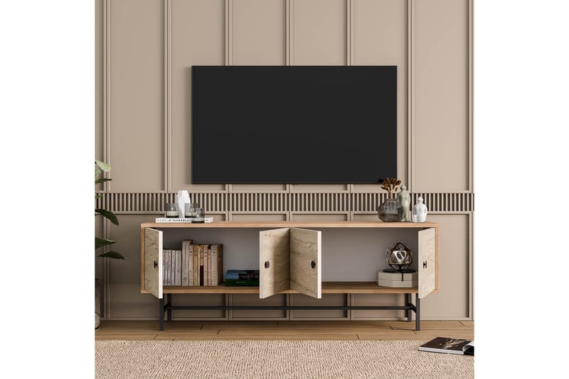 Almasi Tv-bænk 150 cm - Eg - Møbler - TV borde & mediemøbler - TV-borde