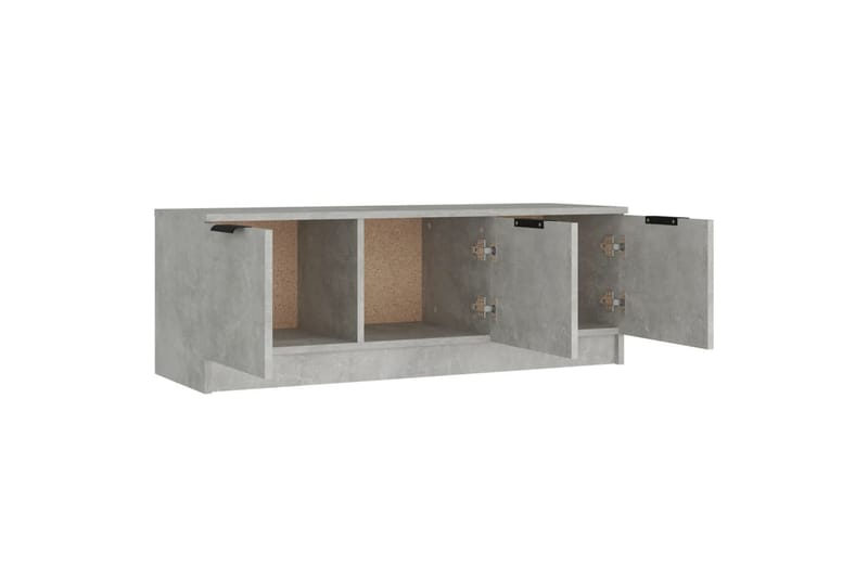 beBasic tv-bord 102x35x36,5 cm konstrueret træ betongrå - GrÃ¥ - Møbler - TV borde & mediemøbler - TV-borde