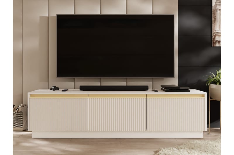 Bolstan Tv-bænk 182 cm - Beige - Møbler - TV borde & mediemøbler - TV-borde