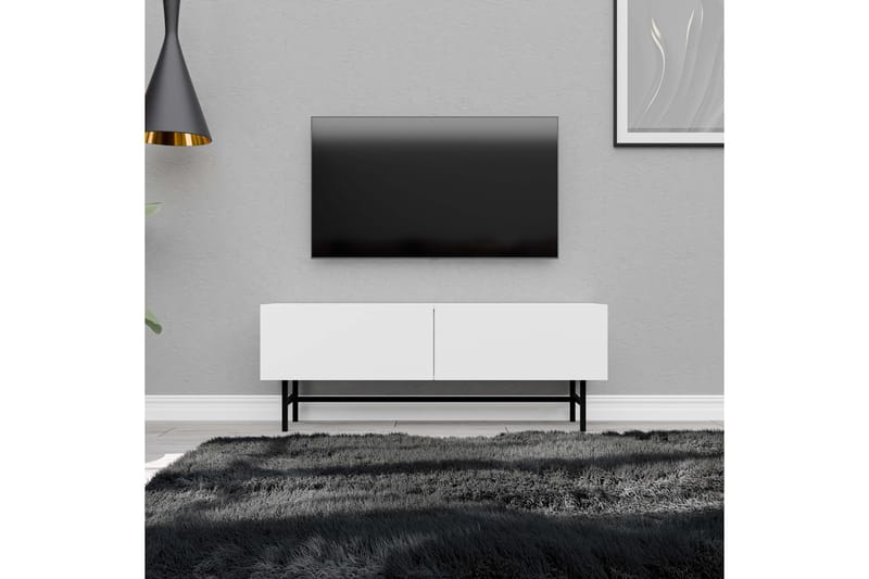 Botswana Tv-bænk 138 cm - Hvid - Møbler - TV borde & mediemøbler - TV-borde