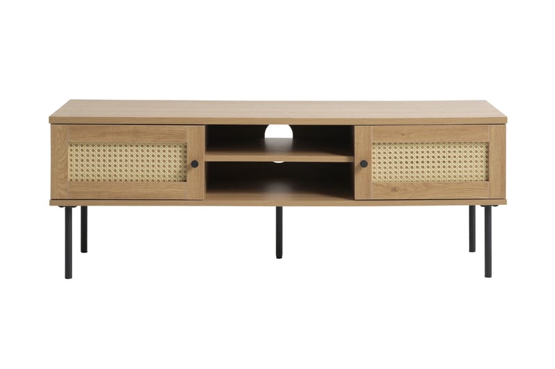 Cyndy TV-bord 120 cm - Beige - Møbler - TV borde & mediemøbler - TV-borde