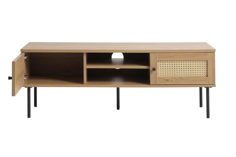 Cyndy TV-bord 120 cm - Beige - Møbler - TV borde & mediemøbler - TV-borde