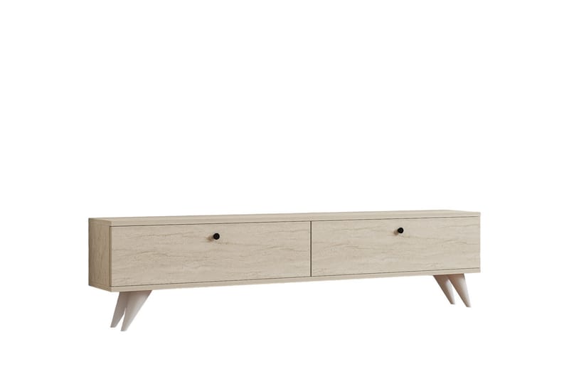 Djarhint Tv-bænk 160 cm - Beige - Møbler - TV borde & mediemøbler - TV-borde