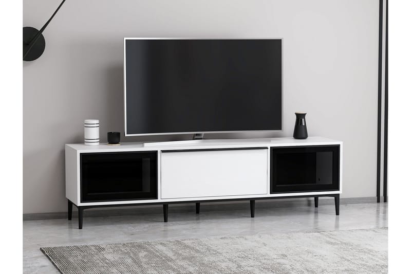 Elevate Tv-bænk 180 cm - Hvid - Møbler - TV borde & mediemøbler - TV-borde