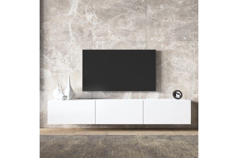 Elspet Tv-bænk 180 cm - Hvid - Møbler - TV borde & mediemøbler - TV-borde