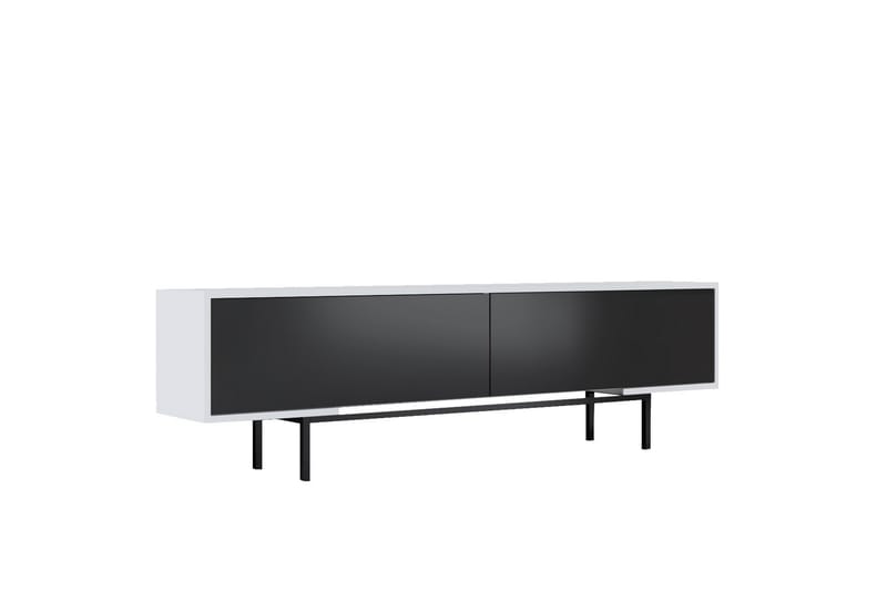 Germaine TV-bord 180 cm - Sort/Hvid - M�øbler - TV borde & mediemøbler - TV-borde