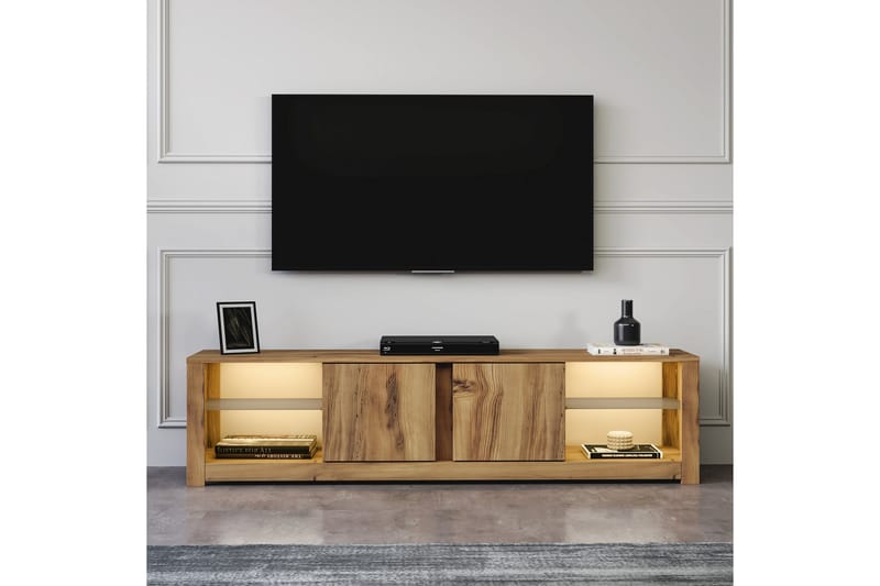 Griselda TV-bord 180 cm - Eg - Møbler - TV borde & mediemøbler - TV-borde