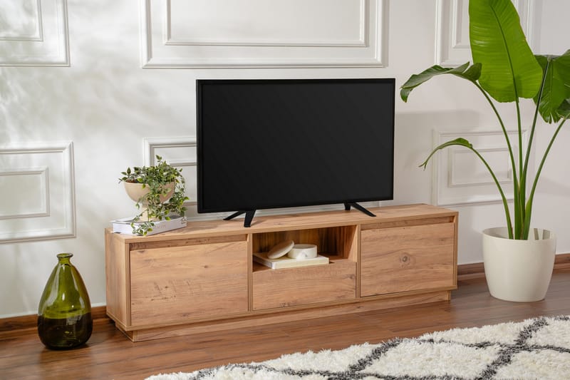 Gulliver TV-bord 160 cm - Brun - Møbler - TV borde & mediemøbler - TV-borde