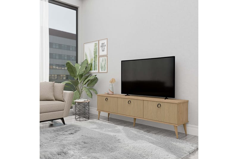 Hathorne Tv-bænk 180 cm - Eg - Møbler - TV borde & mediemøbler - TV-borde