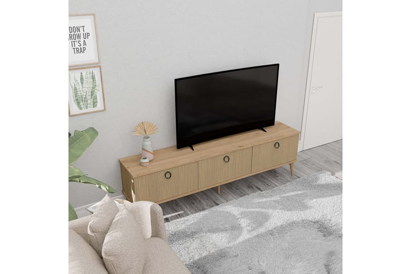 Hathorne Tv-bænk 180 cm - Eg - Møbler - TV borde & mediemøbler - TV-borde