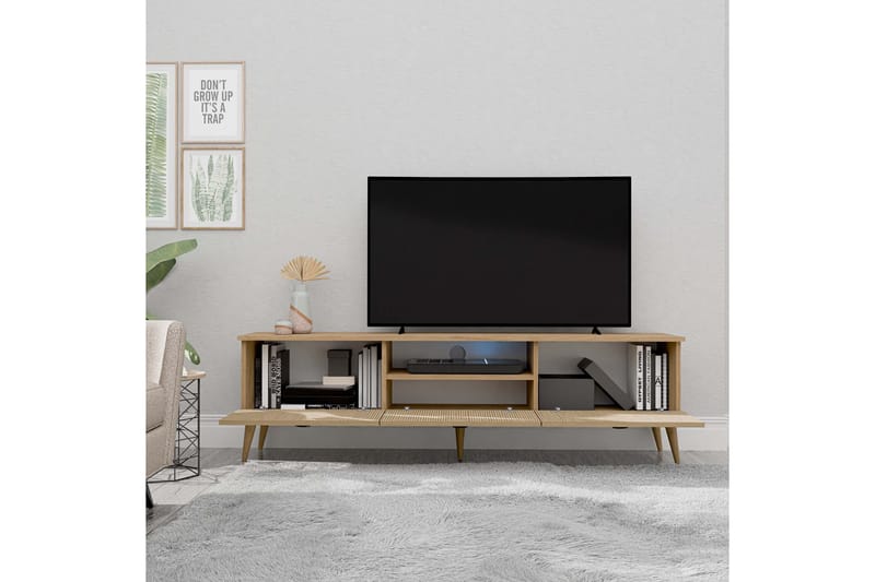 Hathorne Tv-bænk 180 cm - Eg - Møbler - TV borde & mediemøbler - TV-borde