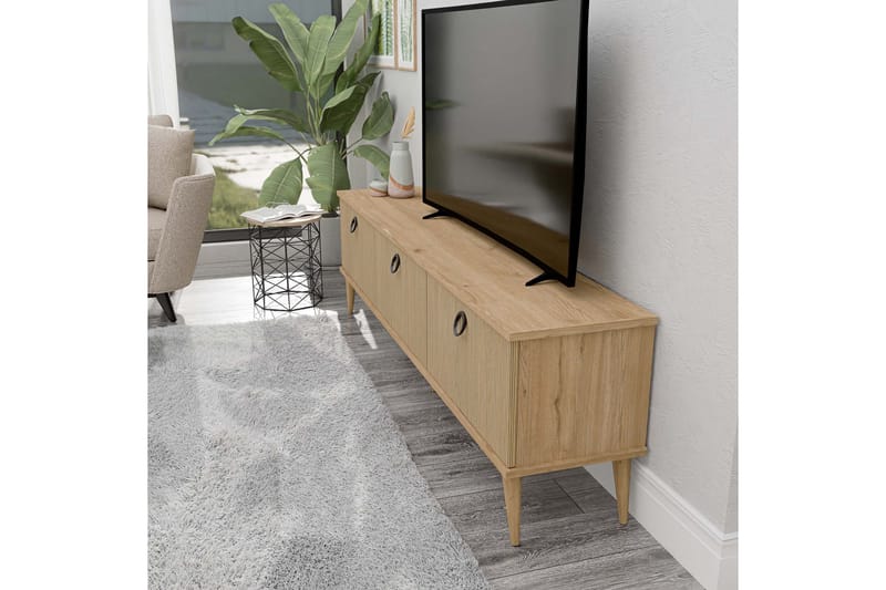 Hathorne Tv-bænk 180 cm - Eg - Møbler - TV borde & mediemøbler - TV-borde