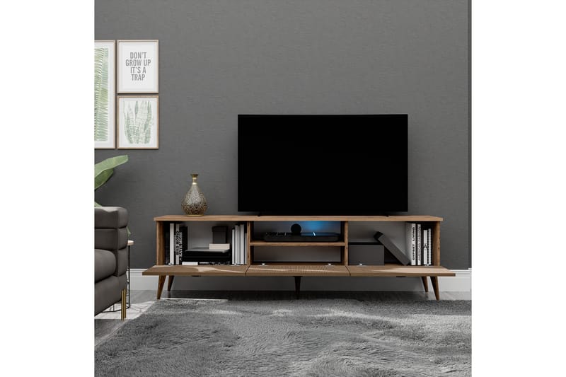 Hathorne Tv-bænk 180 cm - Valnød - Møbler - TV borde & mediemøbler - TV-borde