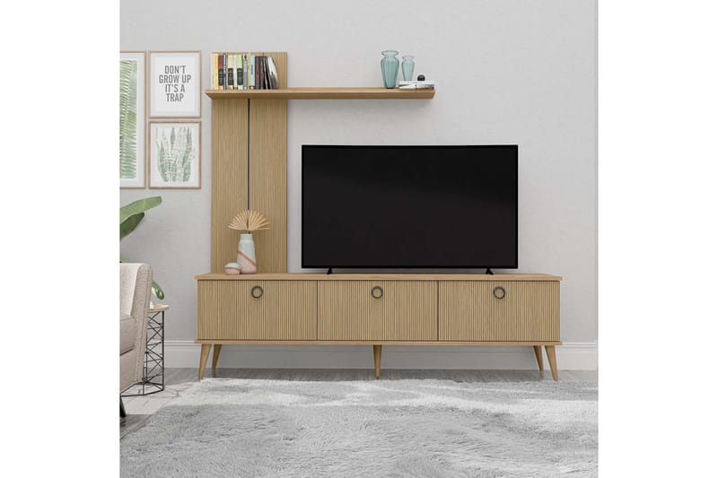 Interlaken Tv-bænk 180 cm - Eg - Møbler - TV borde & mediemøbler - TV-borde