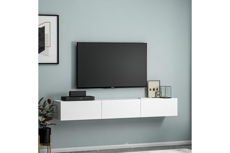 Interlaken Tv-bænk 180 cm - Hvid - Møbler - TV borde & mediemøbler - TV-borde