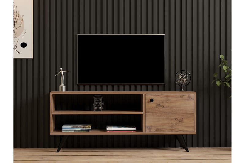 Jena Tv-bænk 120 cm - Brun - Møbler - TV borde & mediemøbler - TV-borde