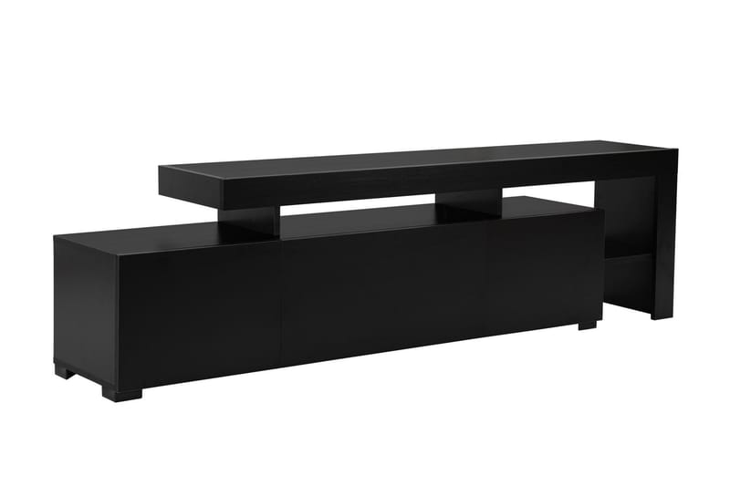 Jurukovo Tv-bænk 192x37 cm - Sort - Møbler - TV borde & mediemøbler - TV-borde