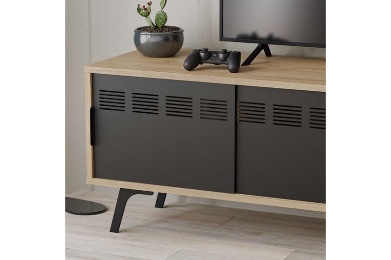 Lulia Tv-bænk 148,2 cm - Brun/Eg - Møbler - TV borde & mediemøbler - TV-borde