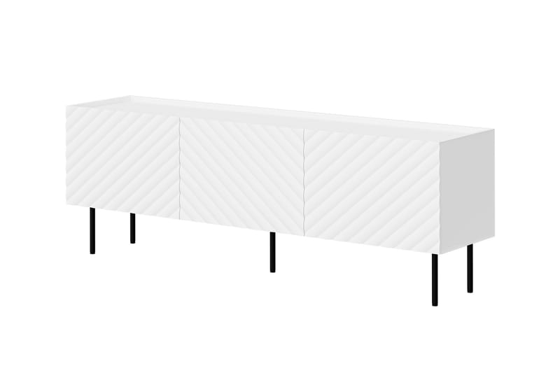 Munkedal Tv-bænk 166 cm - Hvid - Møbler - TV borde & mediemøbler - TV-borde