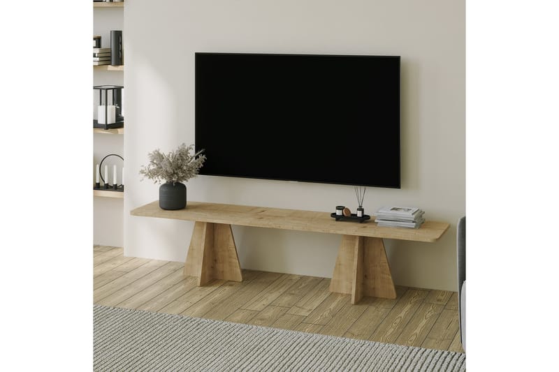 Munne Tv-bænk 180 cm - Eg - Møbler - TV borde & mediemøbler - TV-borde