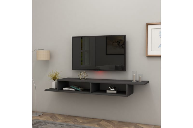 Muson Tv-bænk 120 cm - Antracit - Møbler - TV borde & mediemøbler - TV-borde