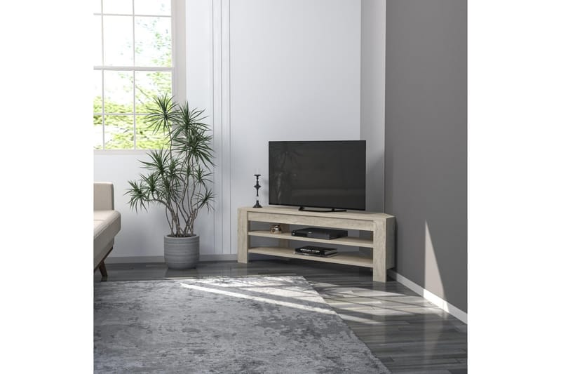 Oderzo TV-bord 120 cm - Travertin - Møbler - TV borde & mediemøbler - TV-borde