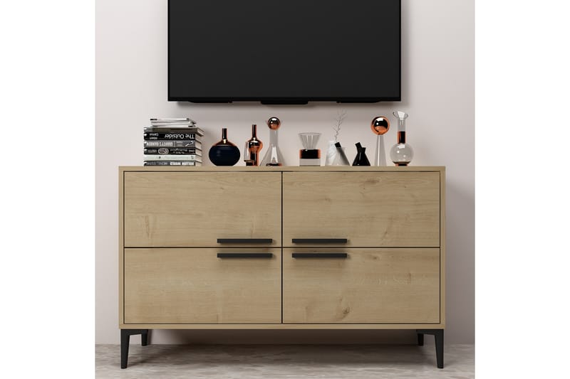 Patro Tv-bænk 120 cm - Eg - Møbler - TV borde & mediemøbler - TV-borde