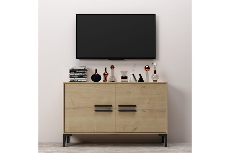 Patro Tv-bænk 120 cm - Eg - Møbler - TV borde & mediemøbler - TV-borde