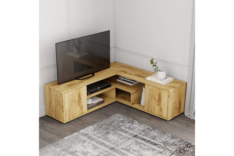 Pienk TV-bord 125 cm - Eg - Møbler - TV borde & mediemøbler - TV-borde