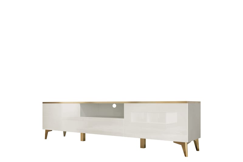 Royston Tv-bord 200 cm - Beige - Møbler - TV borde & mediemøbler - TV-borde