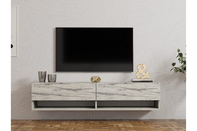 Taboada Tv-bænk 141 cm - Beige - Møbler - TV borde & mediemøbler - TV-borde