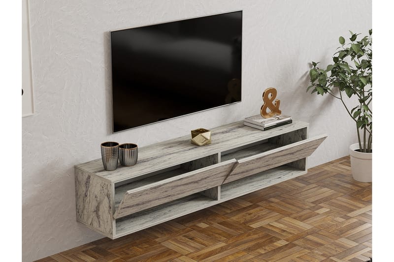 Taboada Tv-bænk 141 cm - Beige - Møbler - TV borde & mediemøbler - TV-borde