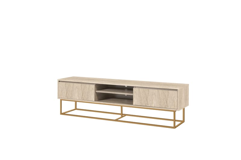 Toporias Tv-bænk 180 cm - Beige - Møbler - TV borde & mediemøbler - TV-borde