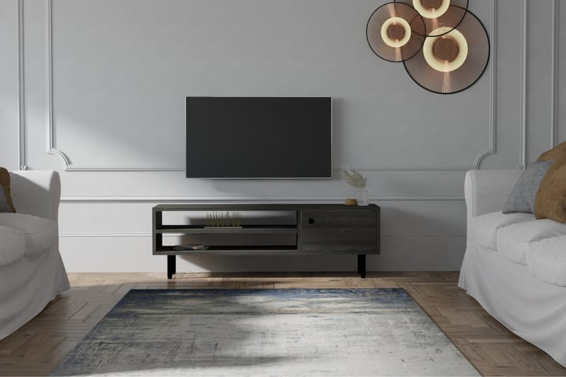 Aegonfort TV-bord 120 cm - Antracit - Møbler - TV borde & mediemøbler - TV-borde