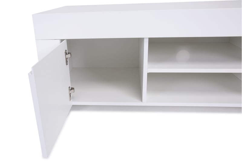 Amalfi TV-Bord 140 cm Lille 2 Låger - Hvid - Møbler - TV borde & mediemøbler - TV-borde