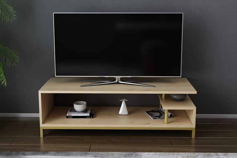 Andifli TV-Bord 120x37,6 cm - Guld - Møbler - TV borde & mediemøbler - TV-borde