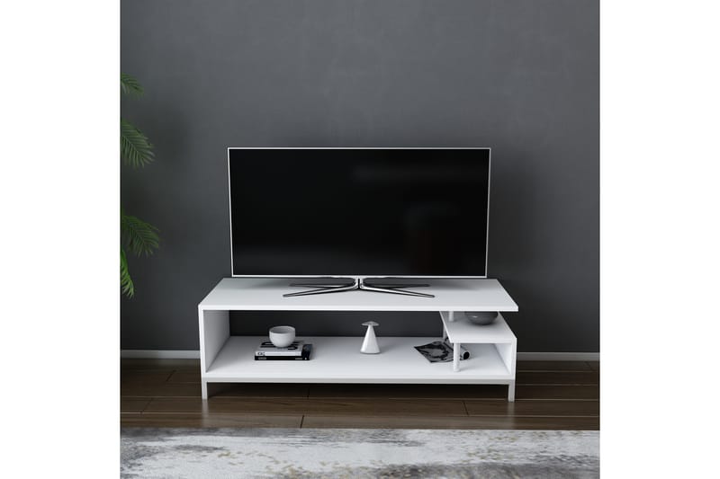 Andifli TV-Bord 120x37,6 cm - Hvid - Møbler - TV borde & mediemøbler - TV-borde