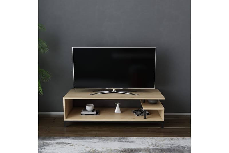 Andifli TV-Bord 120x37,6 cm - Sort - Møbler - TV borde & mediemøbler - TV-borde