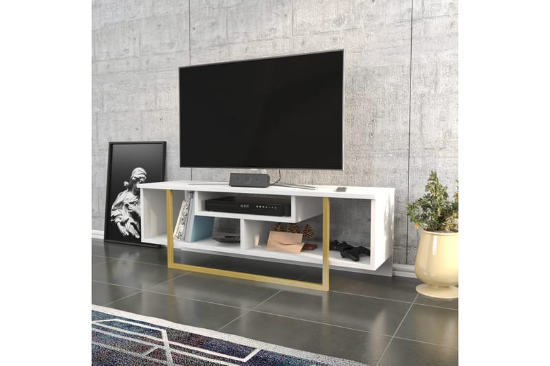 Andifli TV-Bord 120x40,2 cm - Guld - Møbler - TV borde & mediemøbler - TV-borde