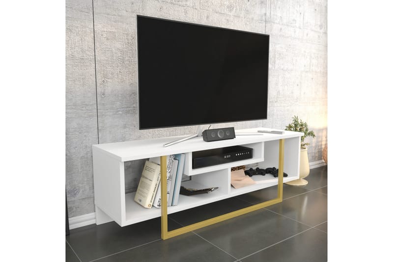 Andifli TV-Bord 120x40,2 cm - Guld - Møbler - TV borde & mediemøbler - TV-borde