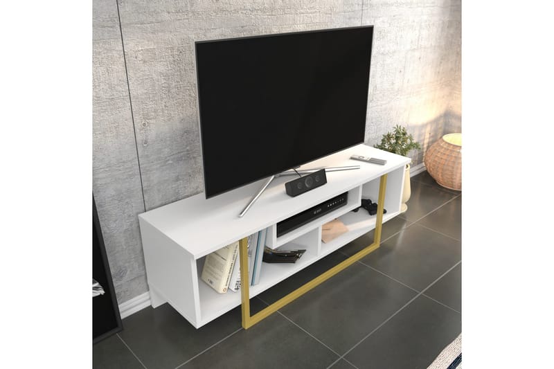 Andifli TV-Bord 120x40,2 cm - Guld - Møbler - TV borde & mediemøbler - TV-borde